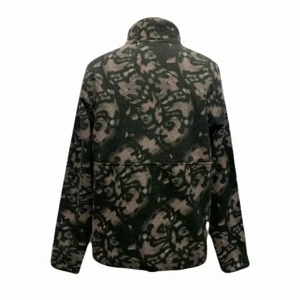 The North Face Alpine 100 1/2 Zip Jacket Men Small Multi Fleece Full Zip SGN1569